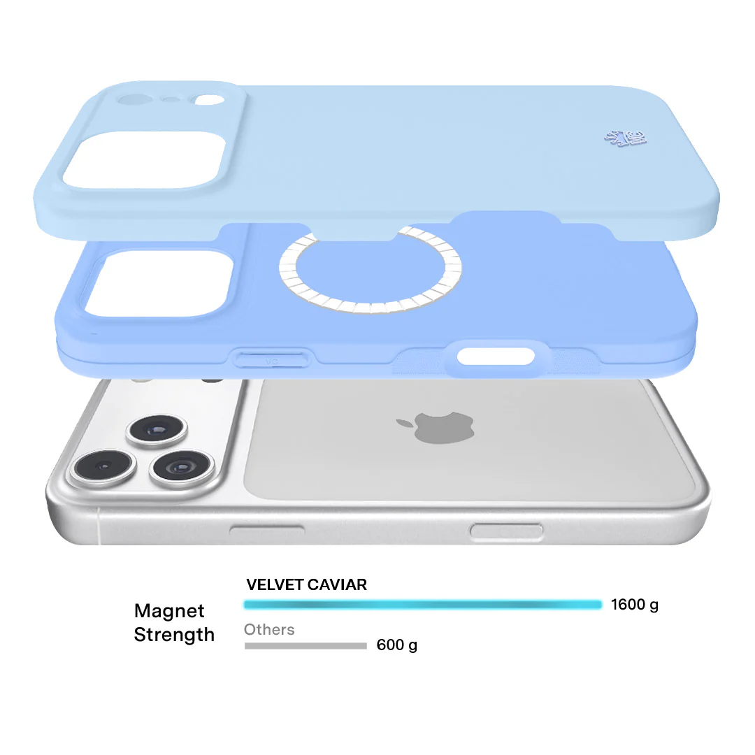 Cotton Candy Blue iPhone Case - Image 118