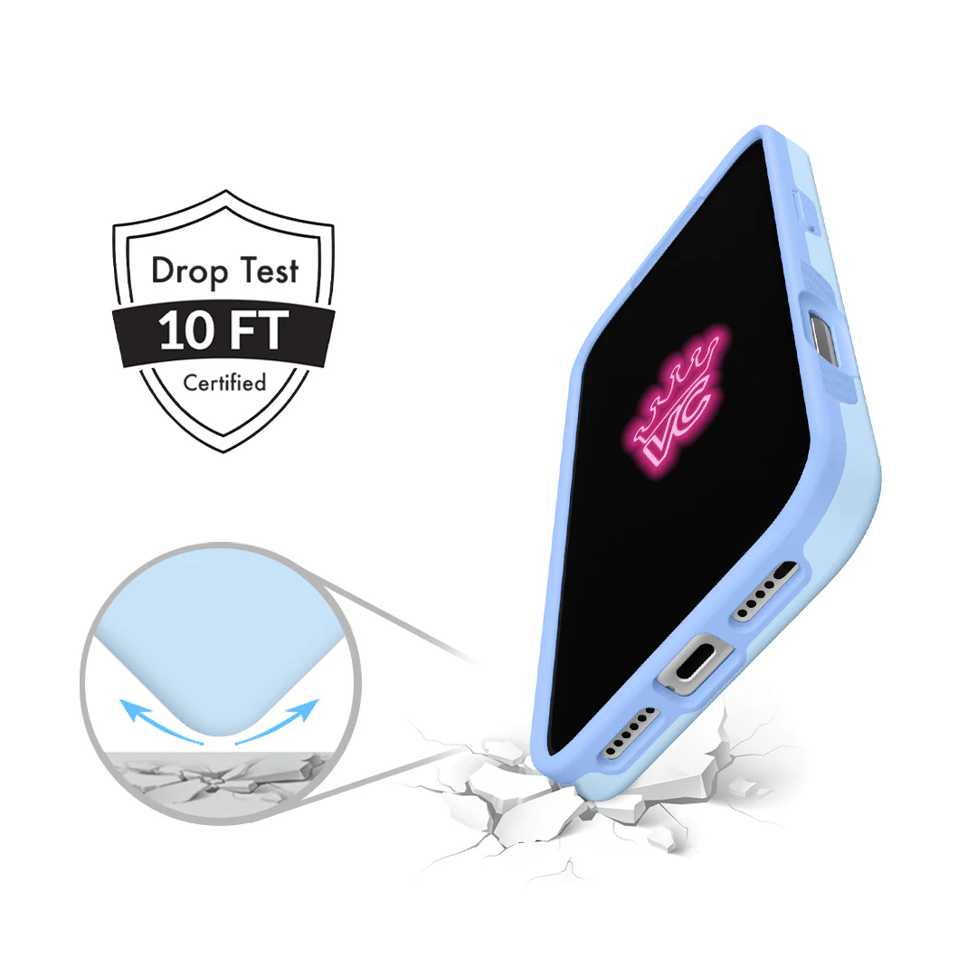 Cotton Candy Blue iPhone Case - Image 122