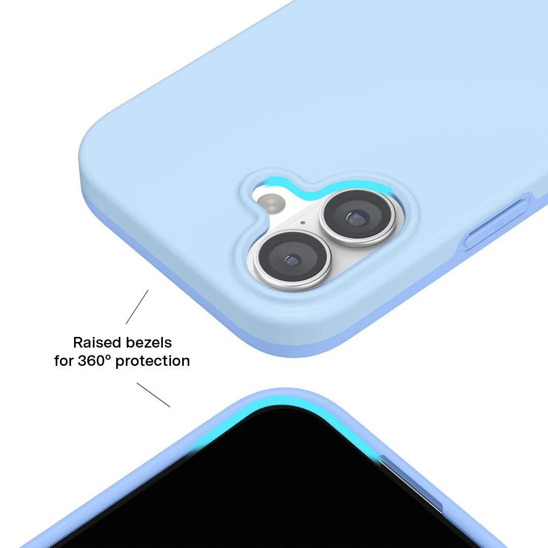 Cotton Candy Blue iPhone Case - Image 129
