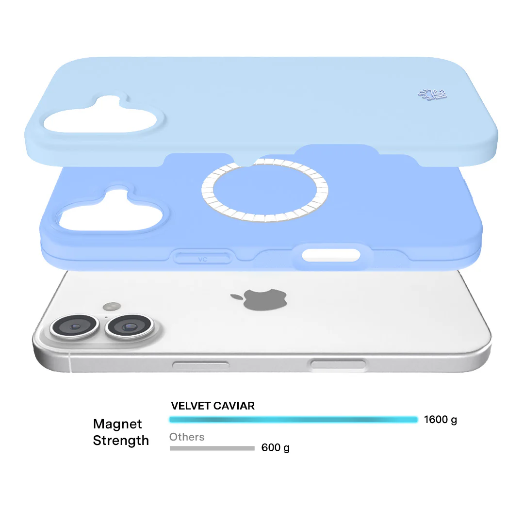 Cotton Candy Blue iPhone Case - Image 130