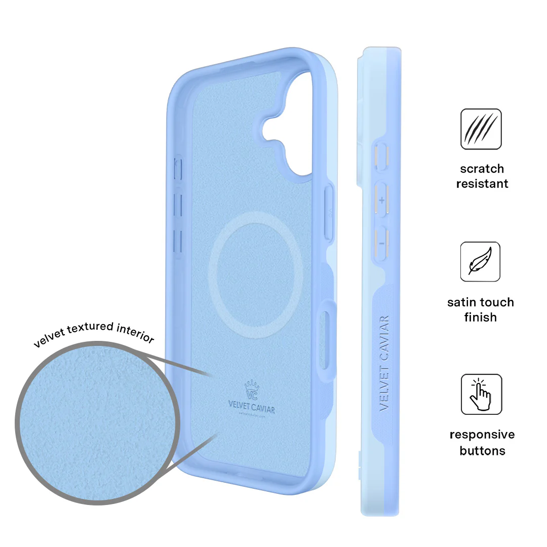 Cotton Candy Blue iPhone Case - Image 131