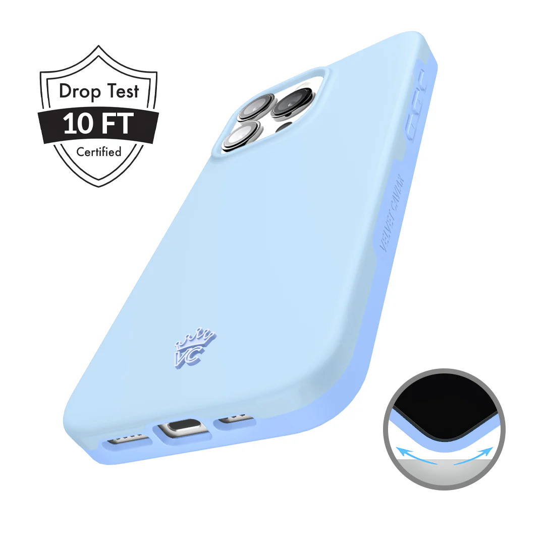Cotton Candy Blue iPhone Case - Image 34