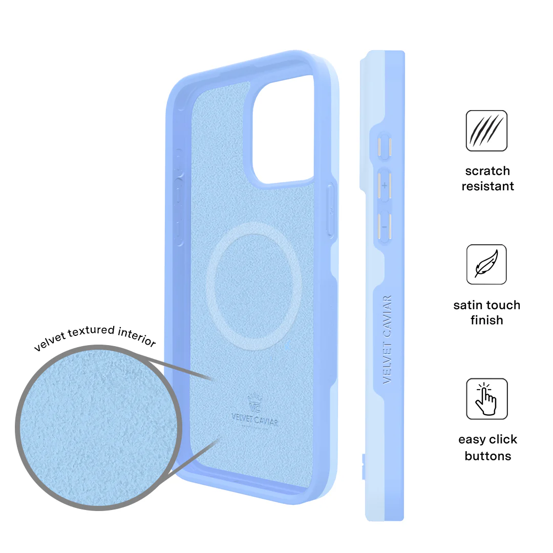 Cotton Candy Blue iPhone Case - Image 41