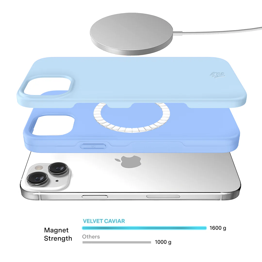 Cotton Candy Blue iPhone Case - Image 69