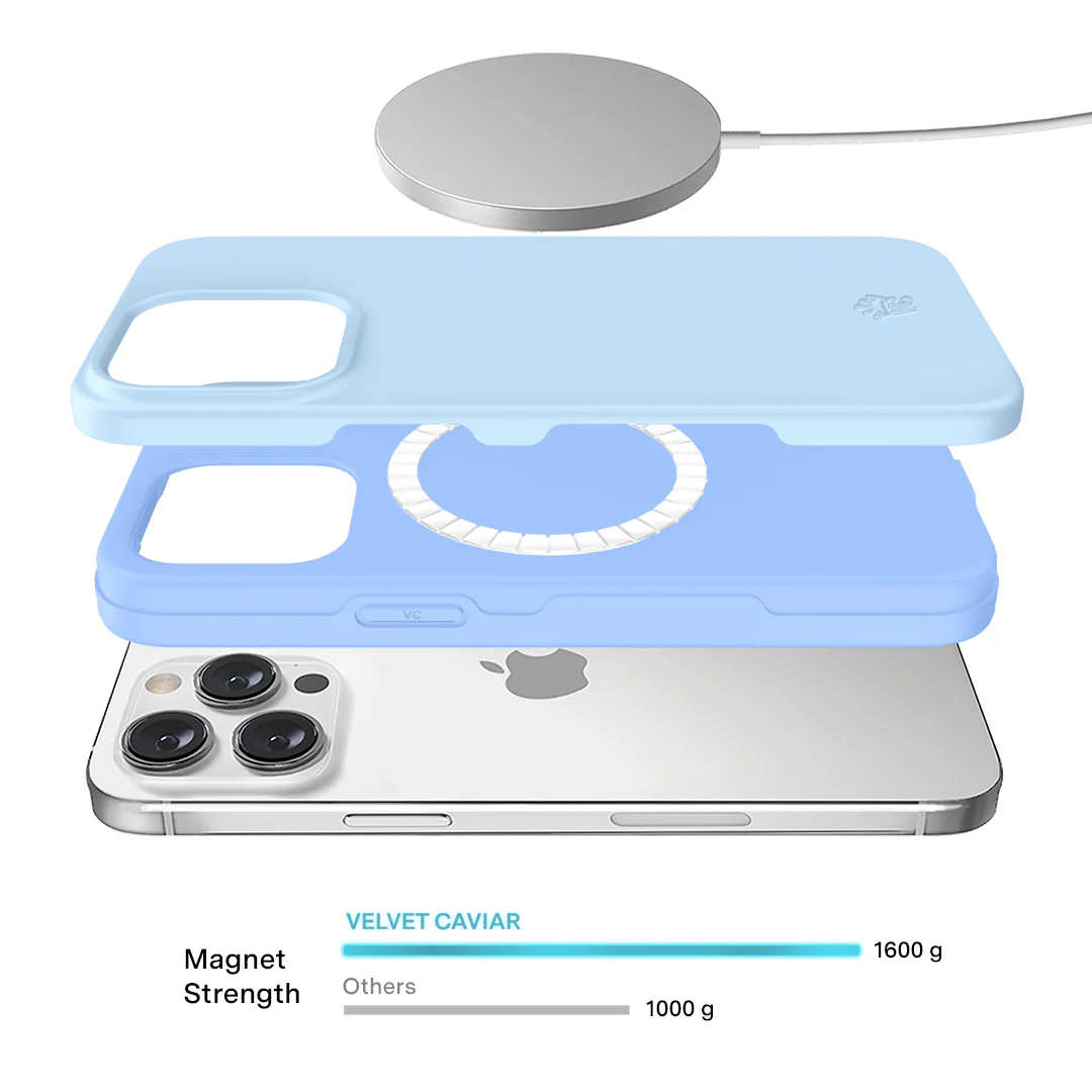 Cotton Candy Blue iPhone Case - Image 75