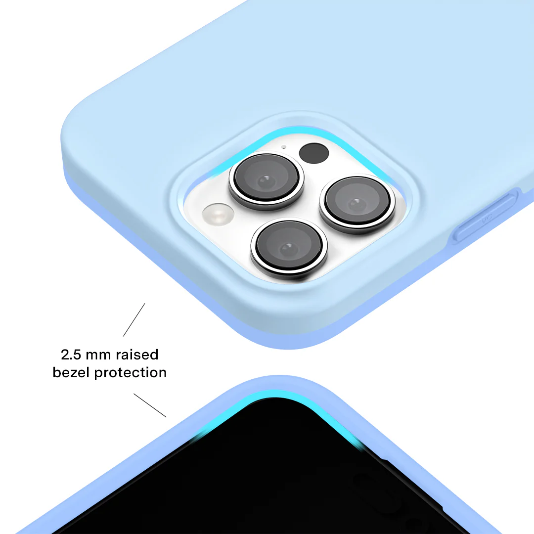 Cotton Candy Blue iPhone Case - Image 8