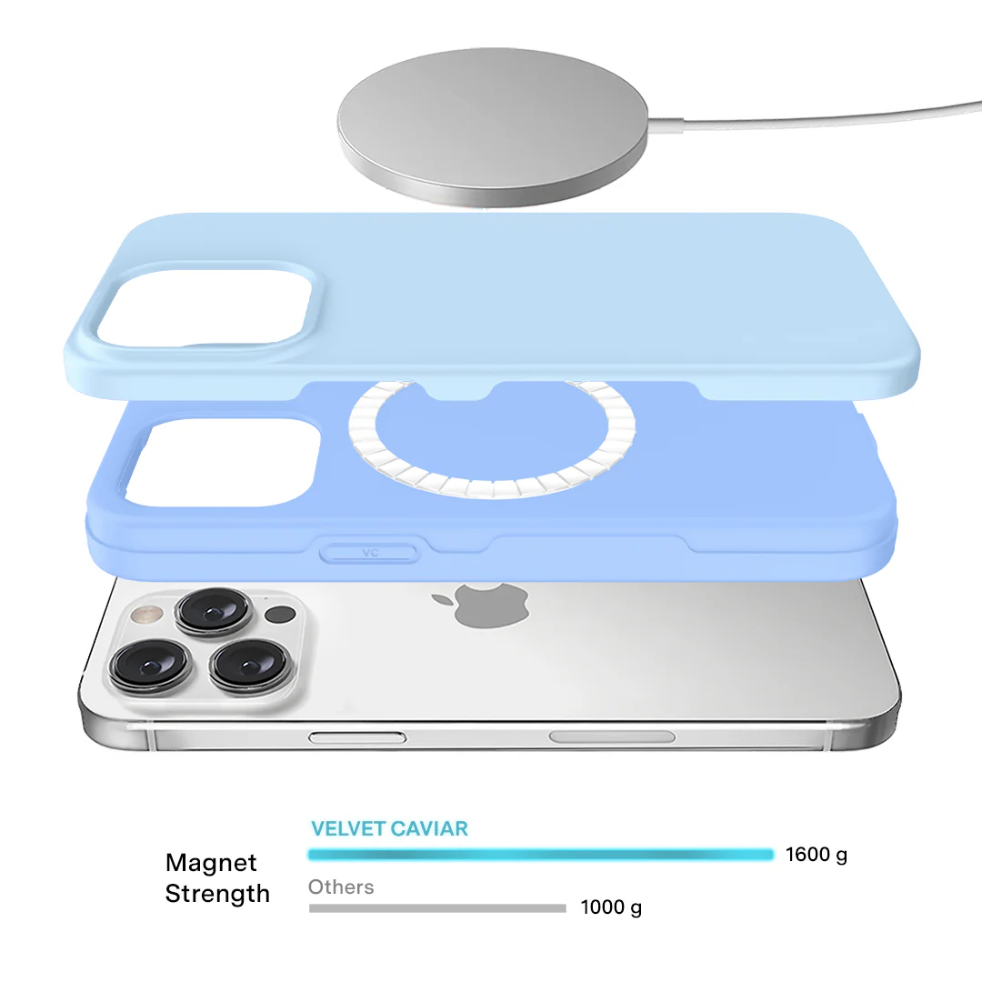 Cotton Candy Blue iPhone Case - Image 93