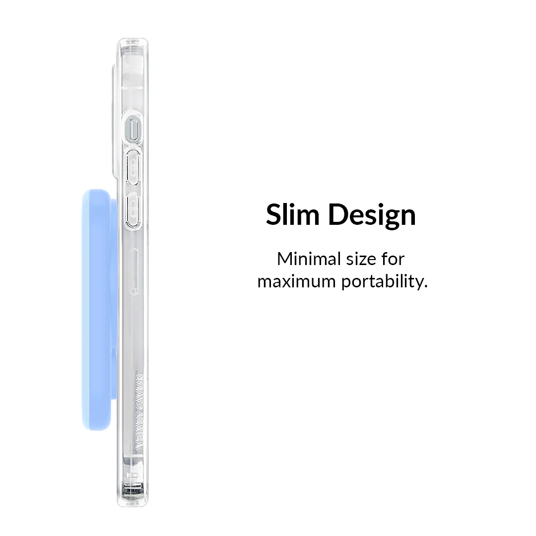 Cotton Candy Blue MagSafe Battery Power Pack - Image 5