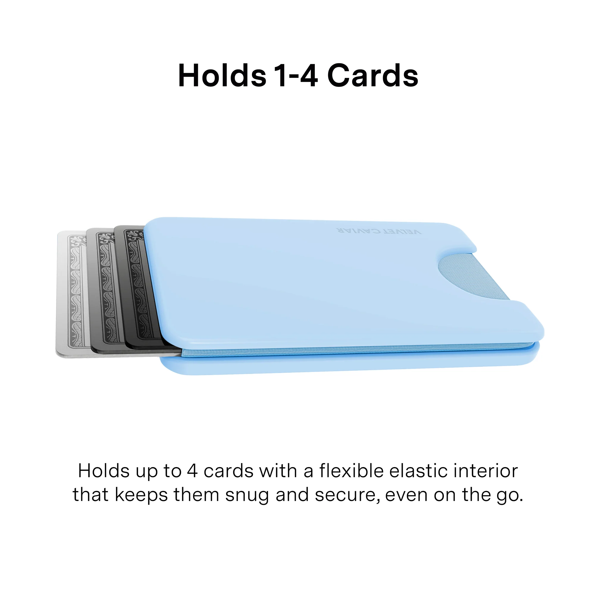 Cotton Candy Blue MagSafe Wallet - Image 2