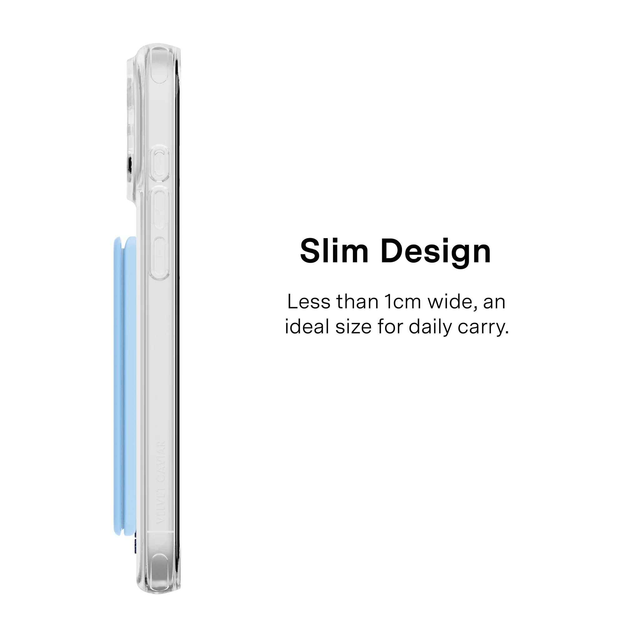 Cotton Candy Blue MagSafe Wallet - Image 5