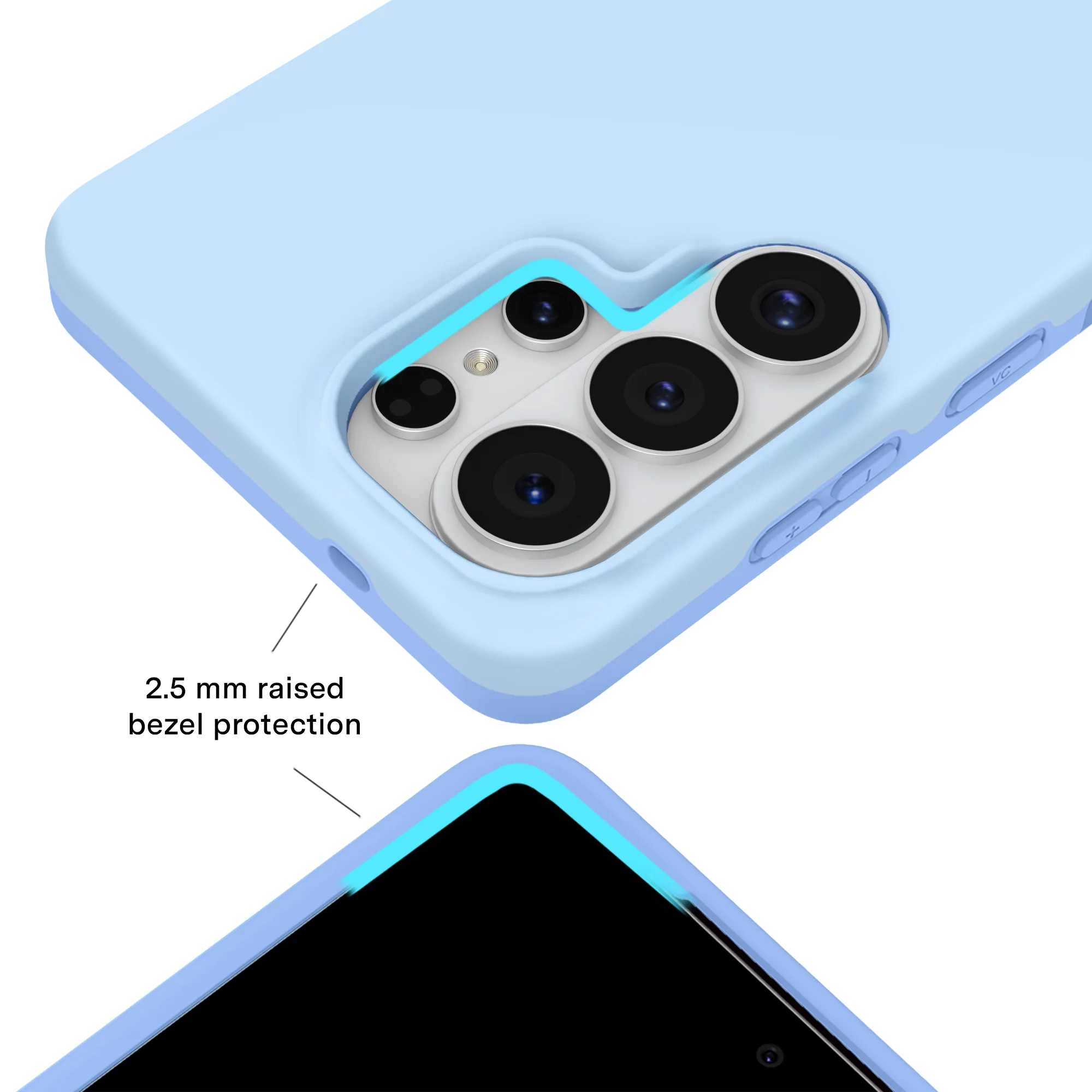 Cotton Candy Blue Samsung Case - Image 68