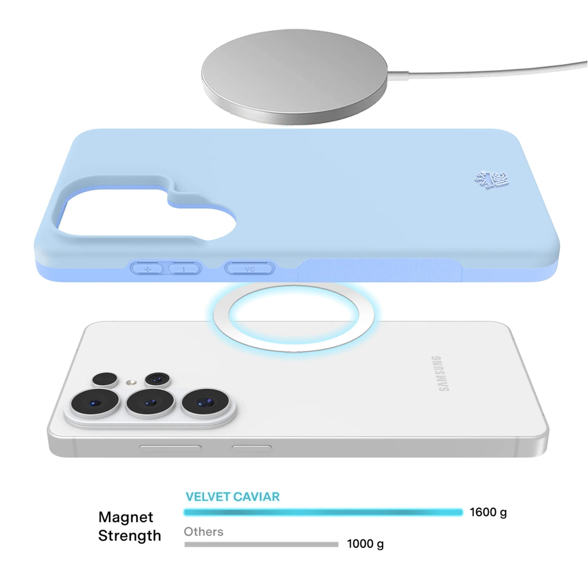 Cotton Candy Blue Samsung Case - Image 69