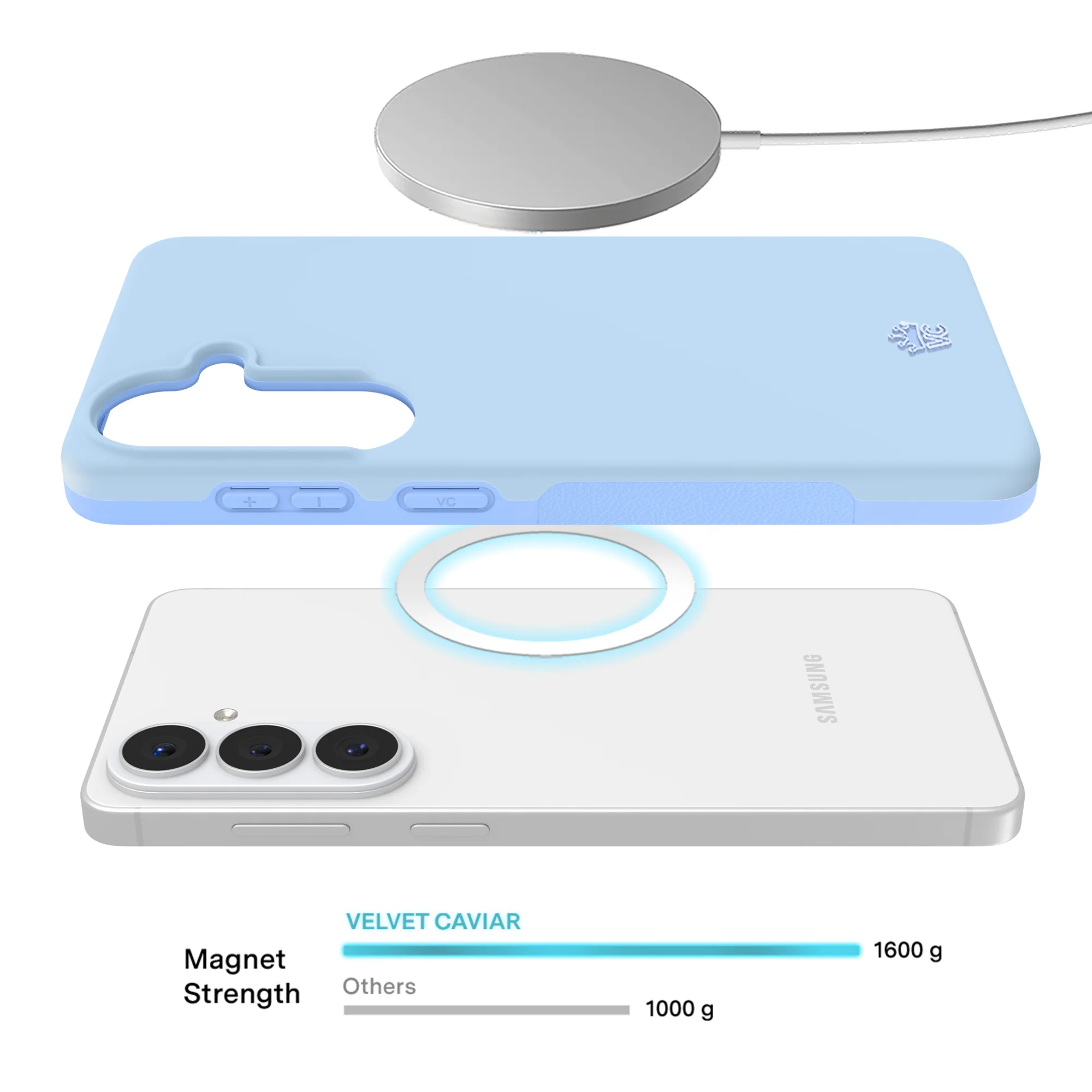 Cotton Candy Blue Samsung Case - Image 74
