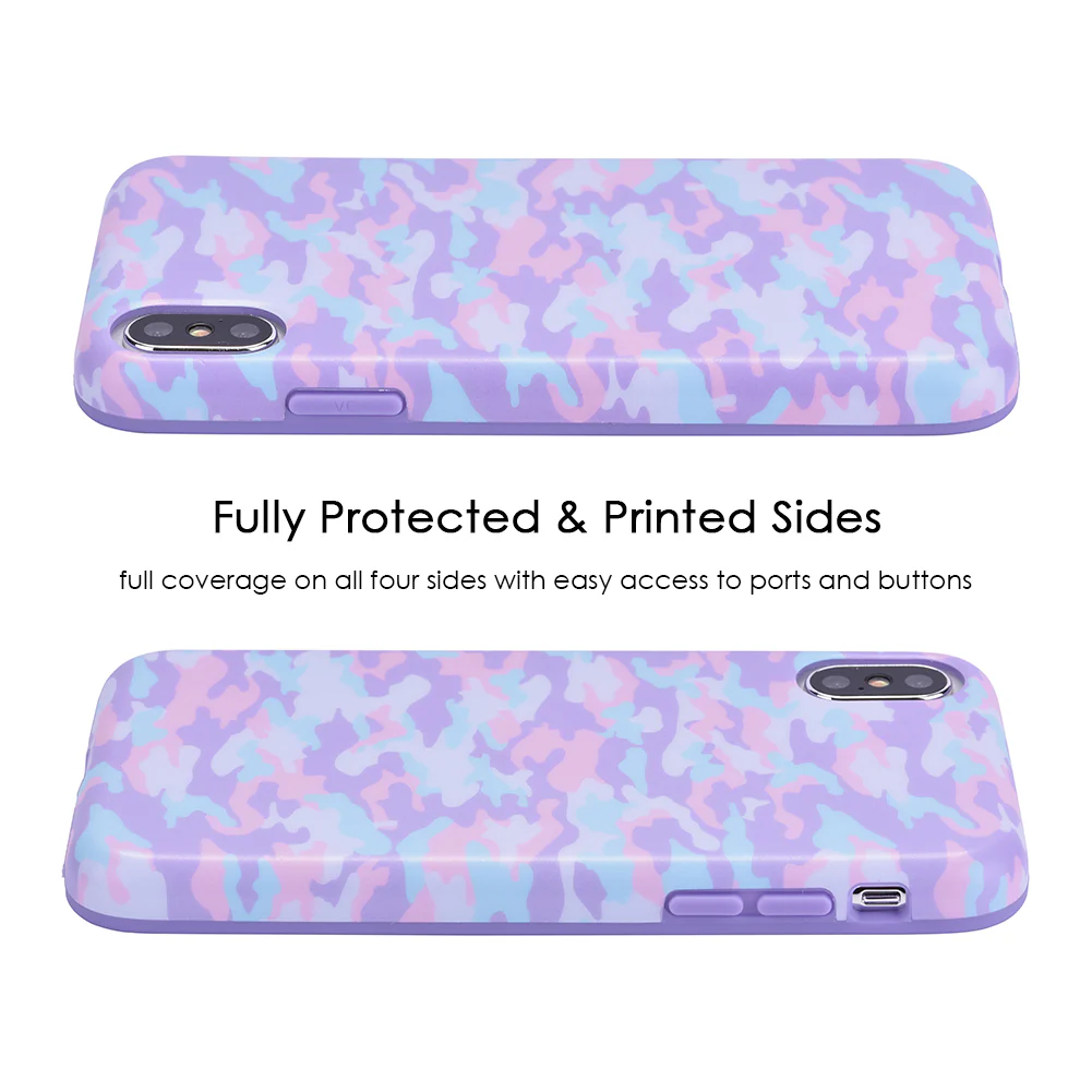Cotton Candy Camo iPhone Case - Image 10