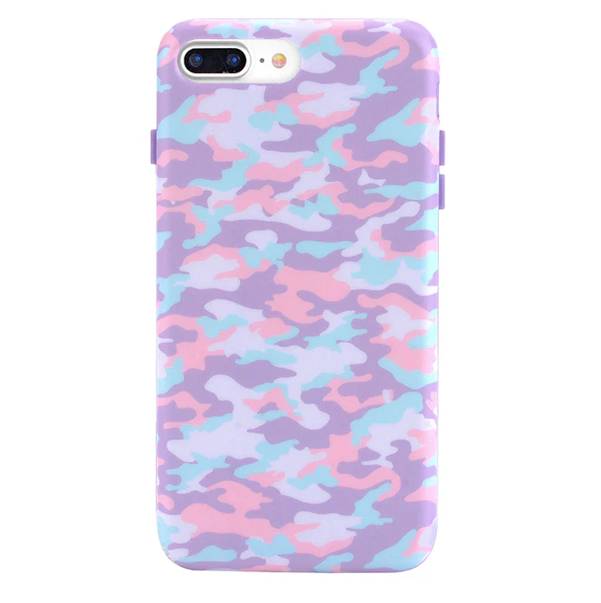 Cotton Candy Camo iPhone Case - Image 25