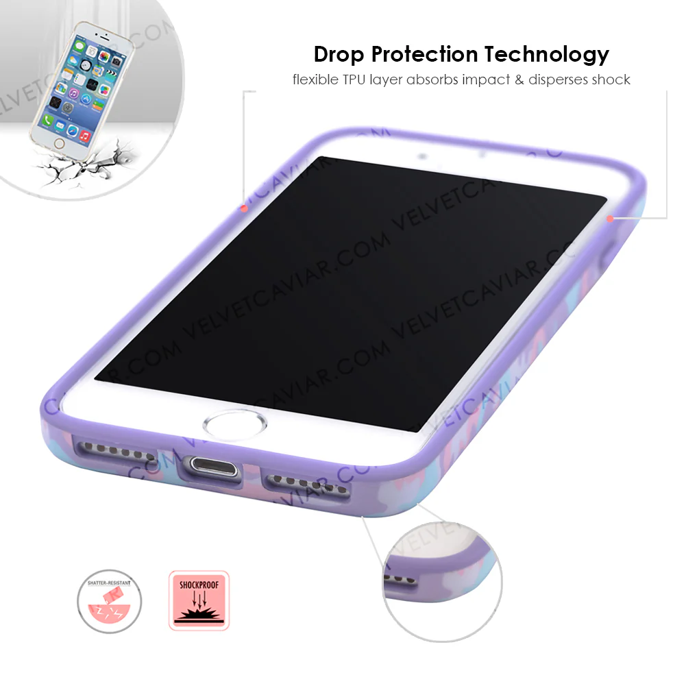 Cotton Candy Camo iPhone Case - Image 5