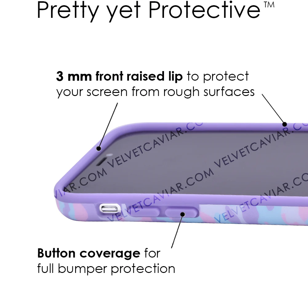 Cotton Candy Camo iPhone Case - Image 9