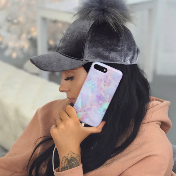 Cotton Candy Marble iPhone Case - Image 20