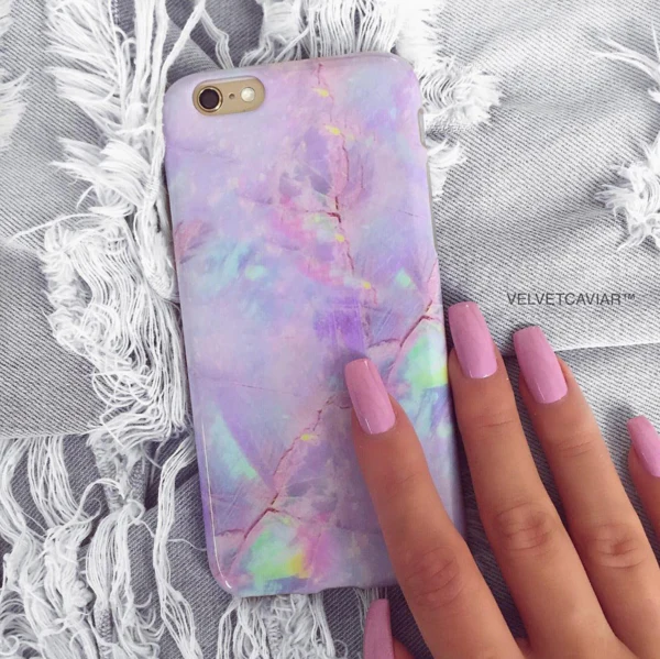 Cotton Candy Marble iPhone Case - Image 47