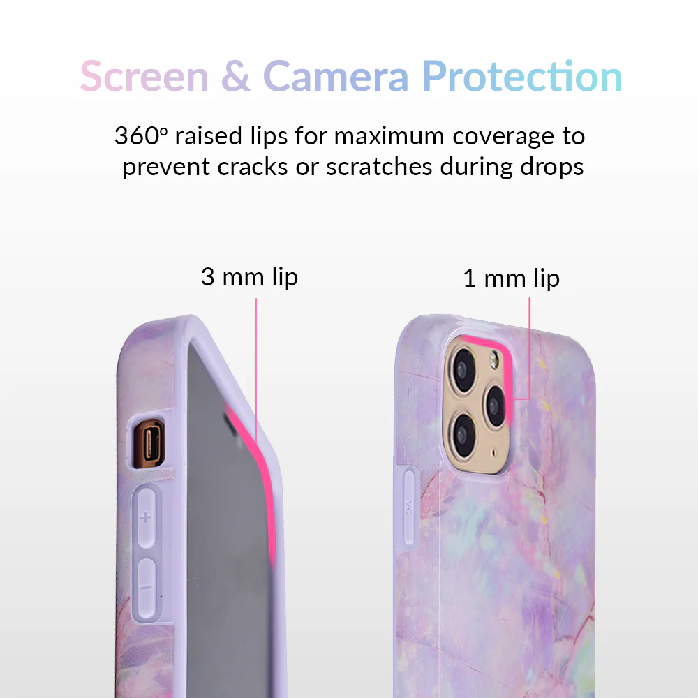 Cotton Candy Marble iPhone Case - Image 67