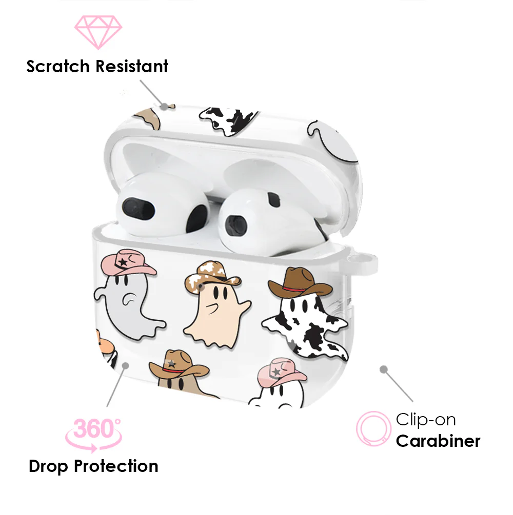 Ghosted Cowboys AirPod Case - Image 13