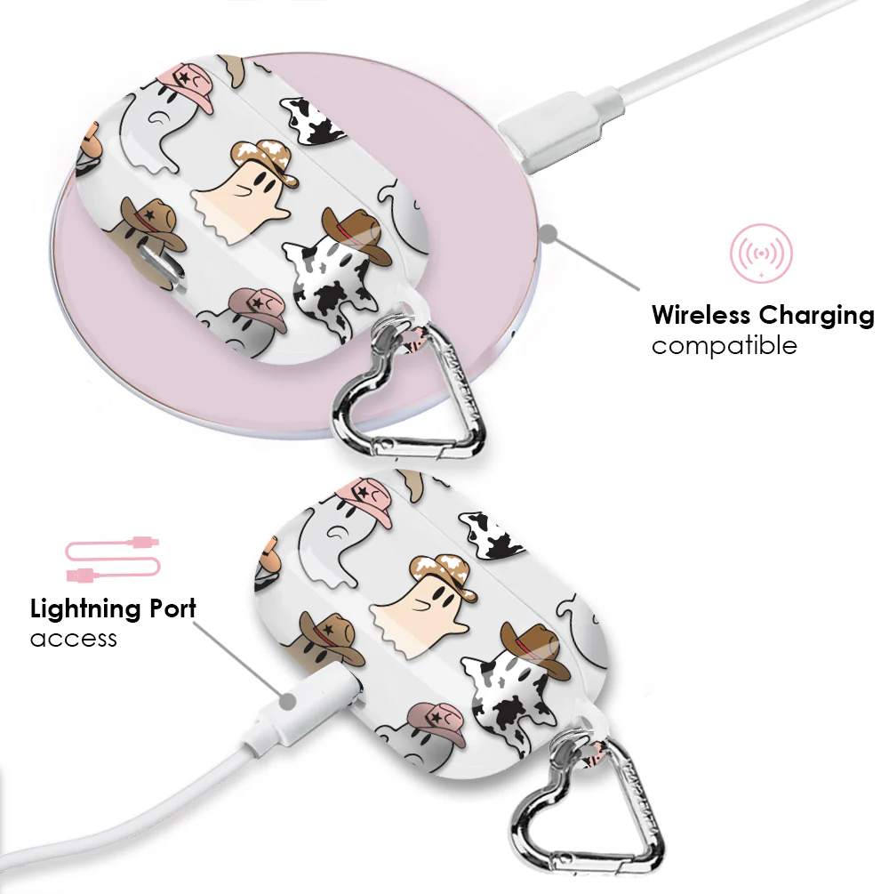 Ghosted Cowboys AirPod Case - Image 9