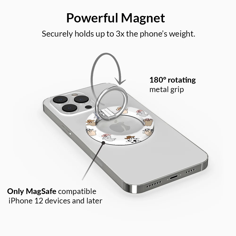 Ghosted Cowboys MagSafe Grip Ring - Image 3