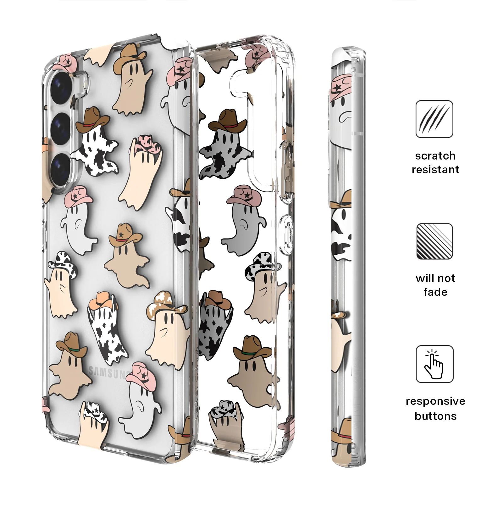 Ghosted Cowboys Samsung Case - Image 6
