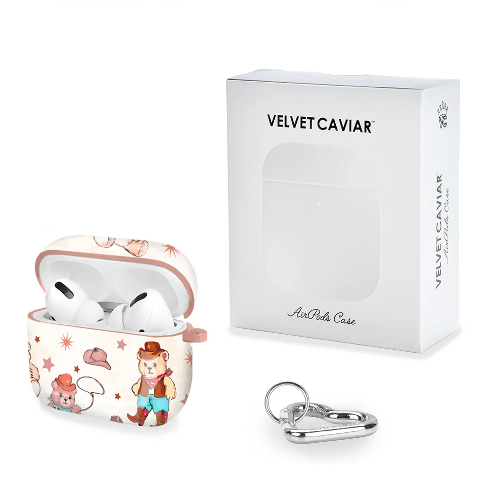 Cowboy Teddy AirPod Case - Image 10