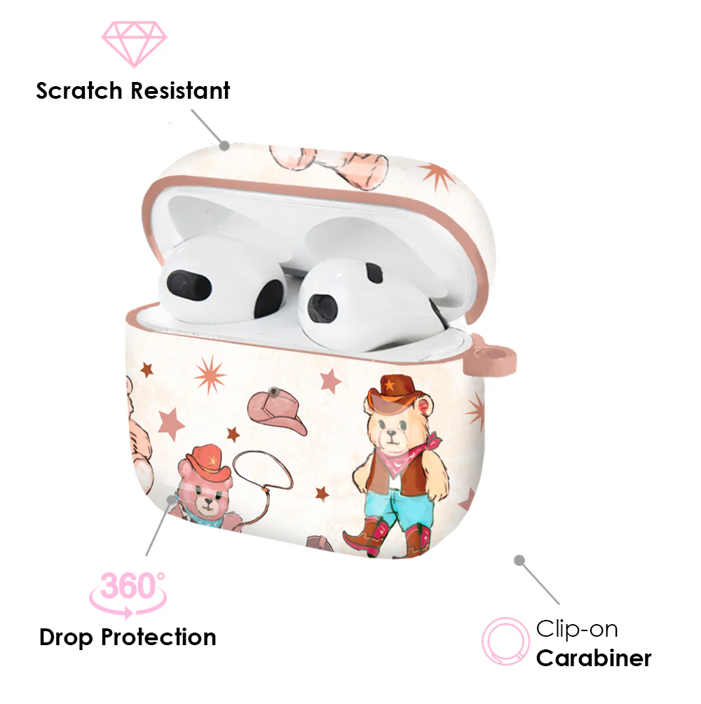 Cowboy Teddy AirPod Case - Image 13