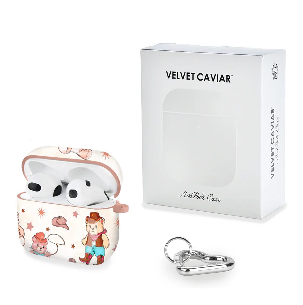 Cowboy Teddy AirPod Case - Image 15