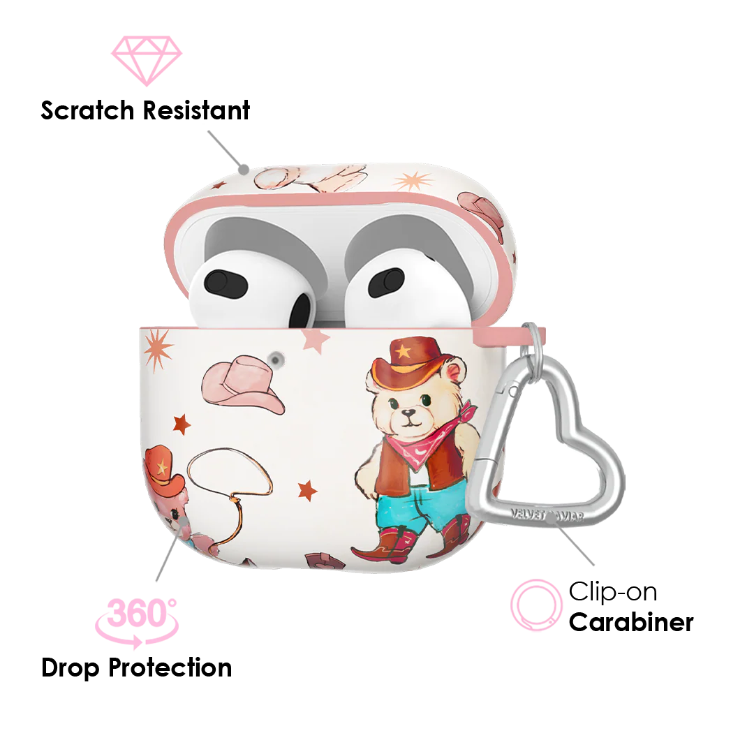 Cowboy Teddy AirPod Case - Image 18
