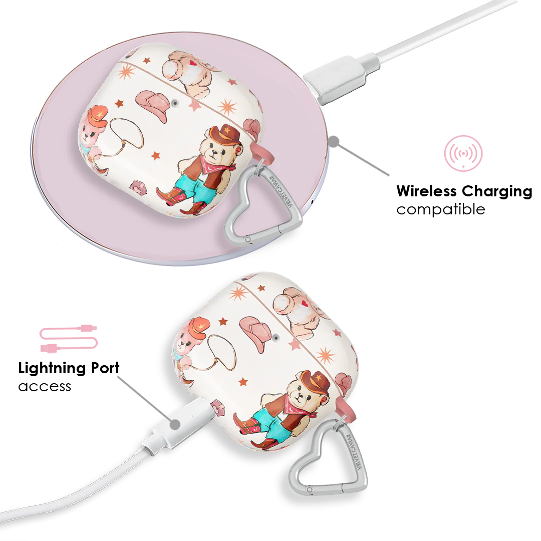 Cowboy Teddy AirPod Case - Image 19