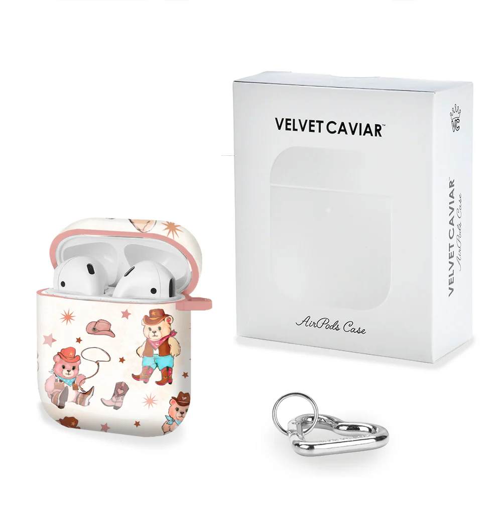 Cowboy Teddy AirPod Case - Image 5