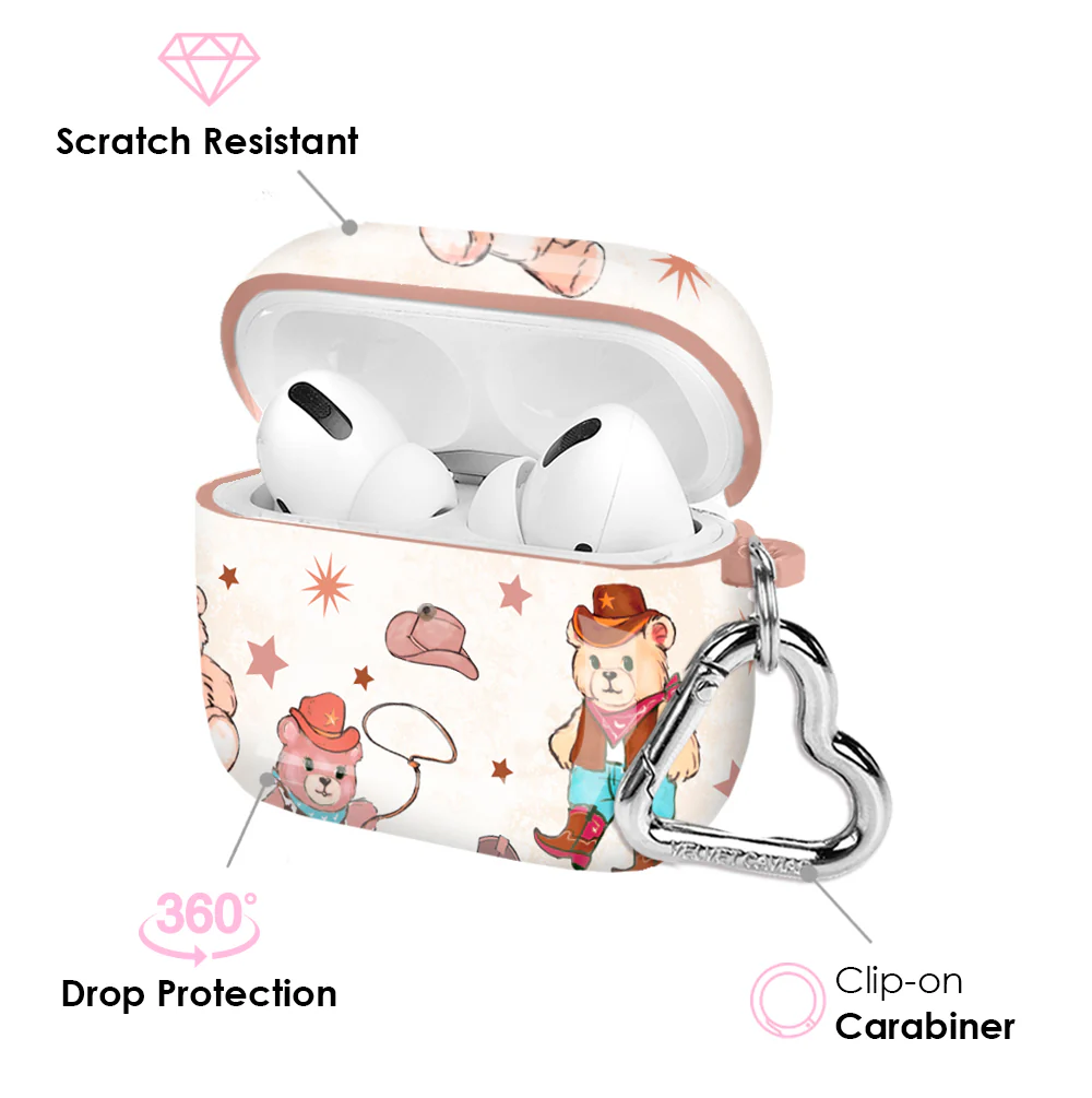 Cowboy Teddy AirPod Case - Image 8