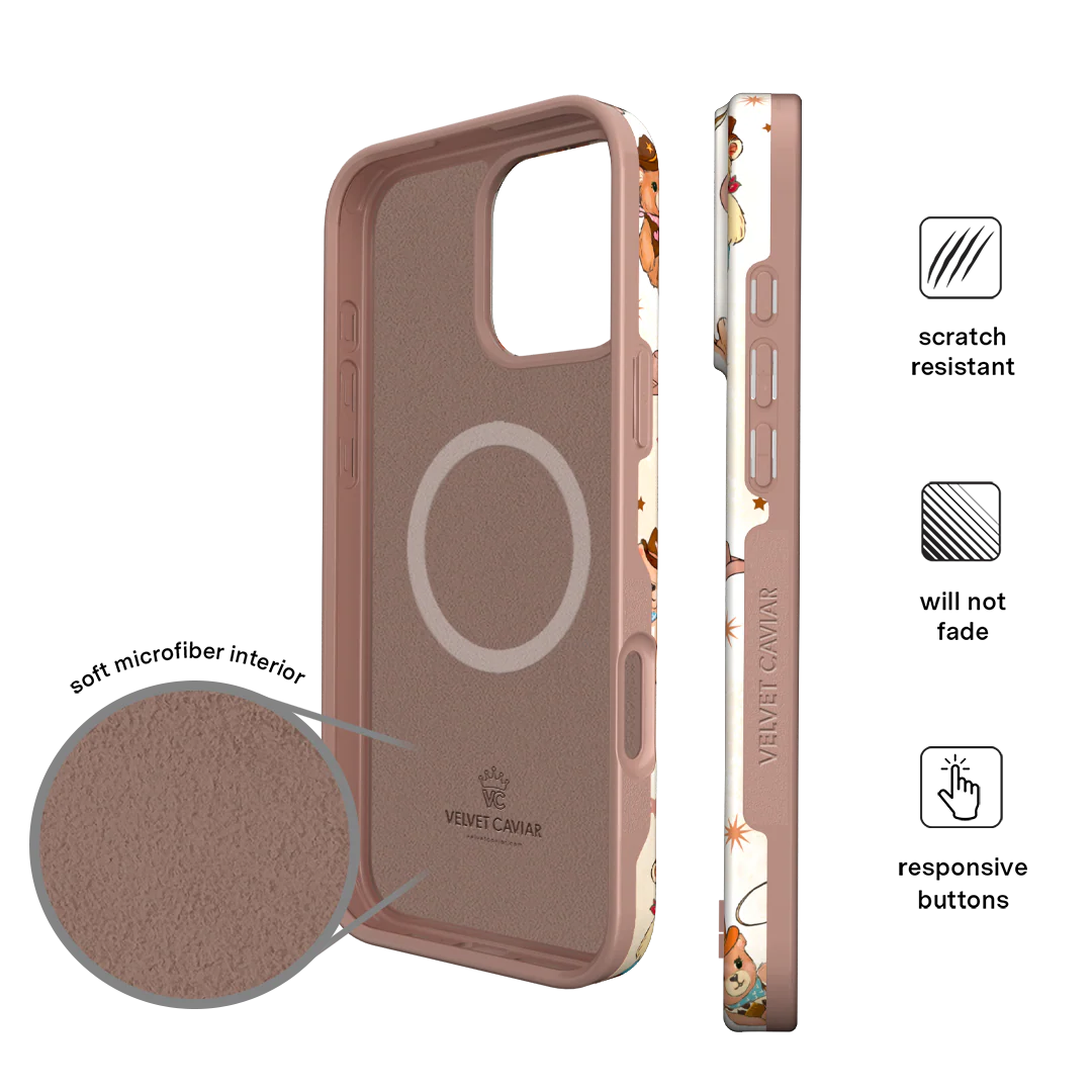 Cowboy Teddy iPhone Case - Image 102