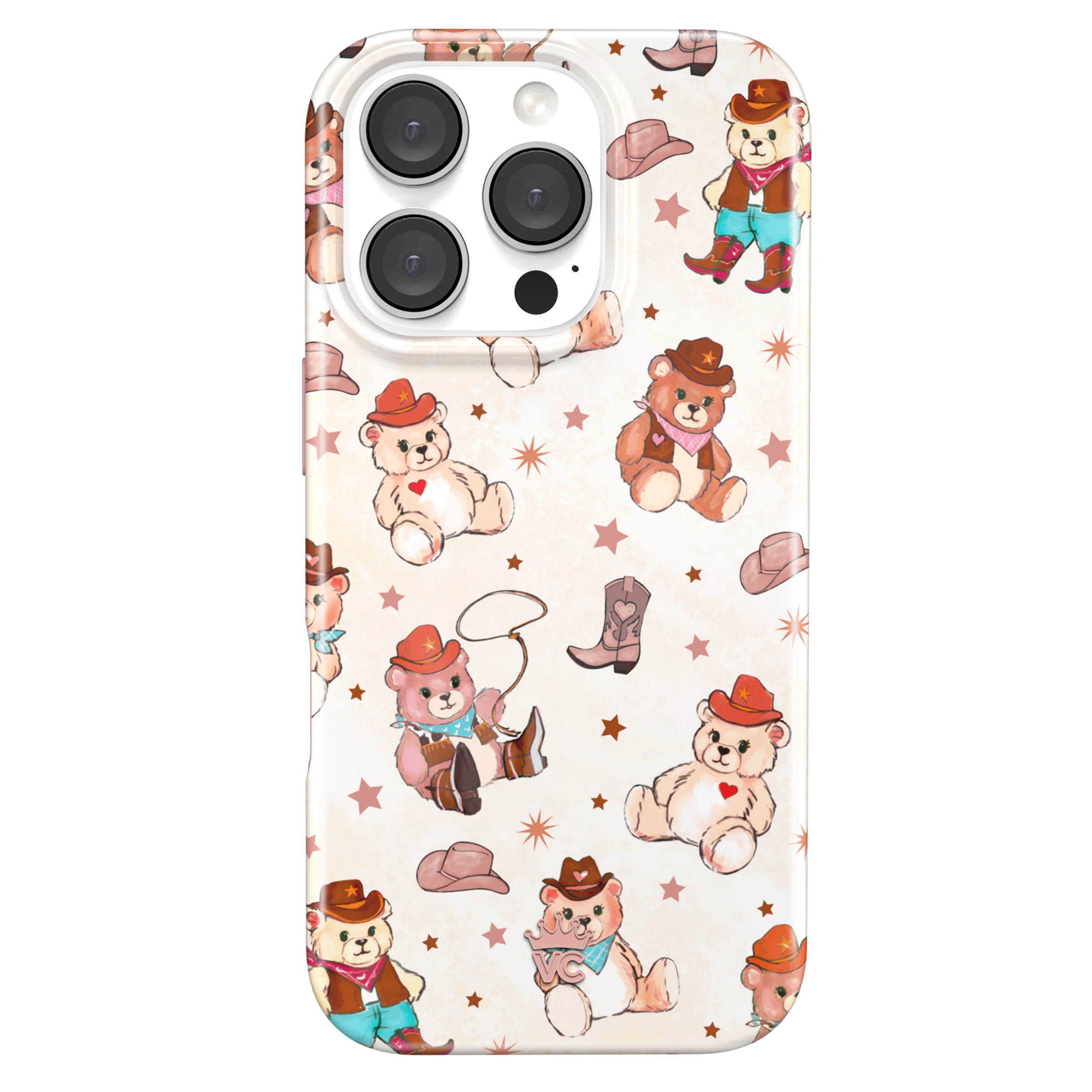 Cowboy Teddy iPhone Case - Image 103