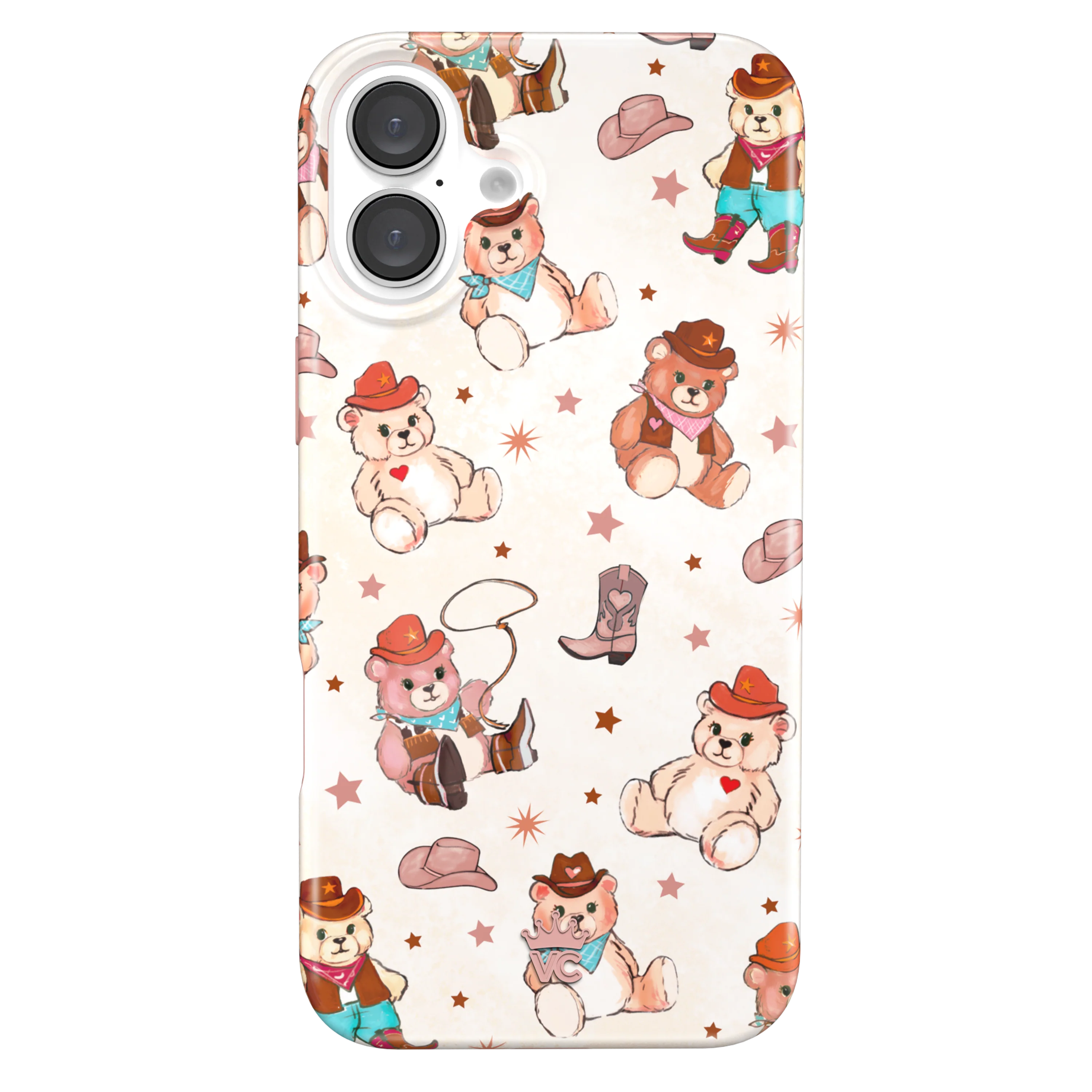 Cowboy Teddy iPhone Case - Image 115