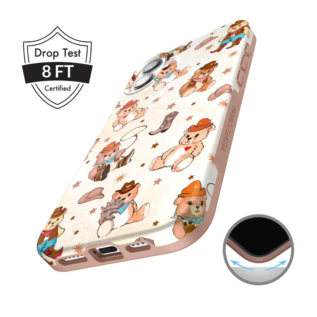 Cowboy Teddy iPhone Case - Image 119