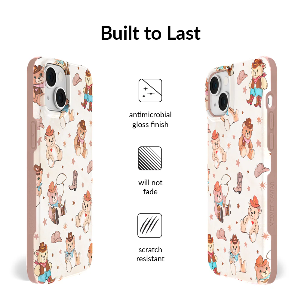 Cowboy Teddy iPhone Case - Image 30