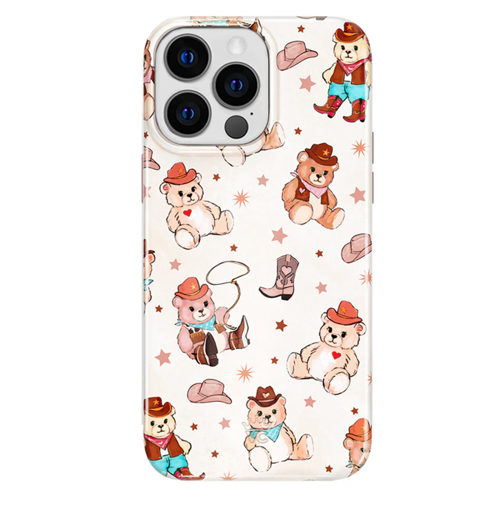Cowboy Teddy iPhone Case - Image 37
