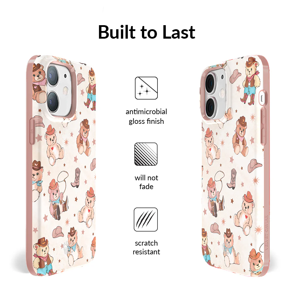 Cowboy Teddy iPhone Case - Image 60