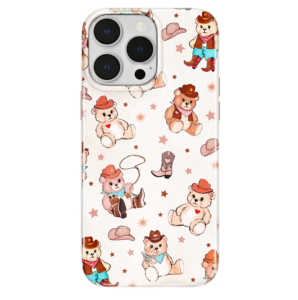 Cowboy Teddy iPhone Case - Image 7