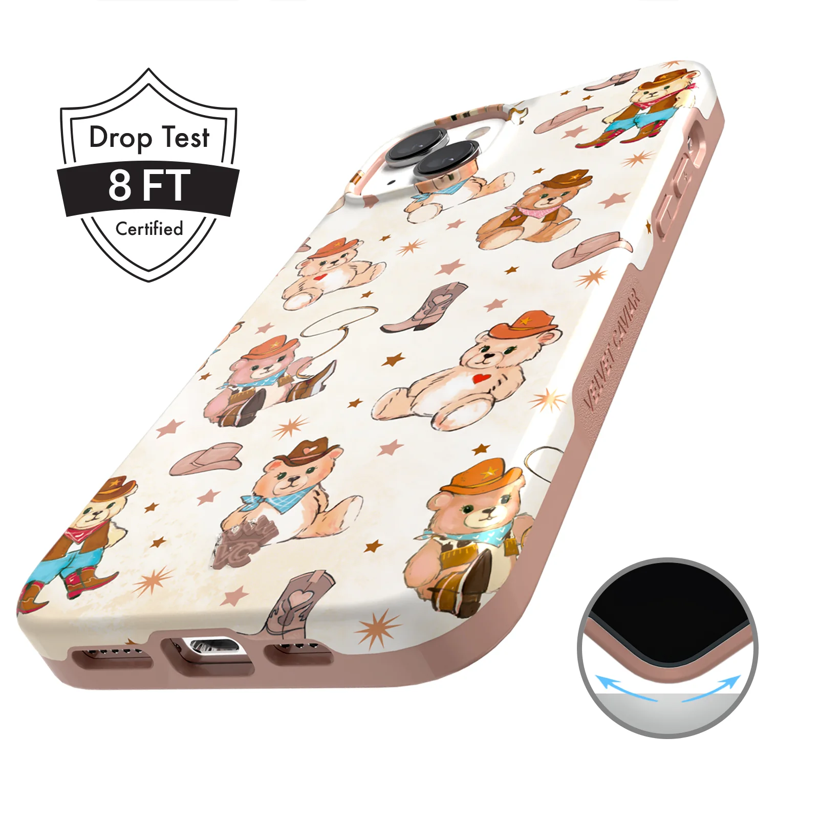 Cowboy Teddy iPhone Case - Image 77