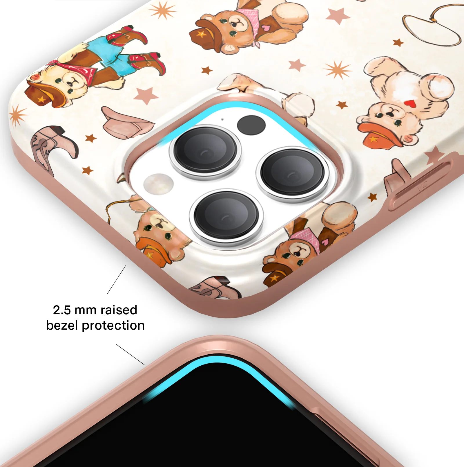 Cowboy Teddy iPhone Case - Image 87