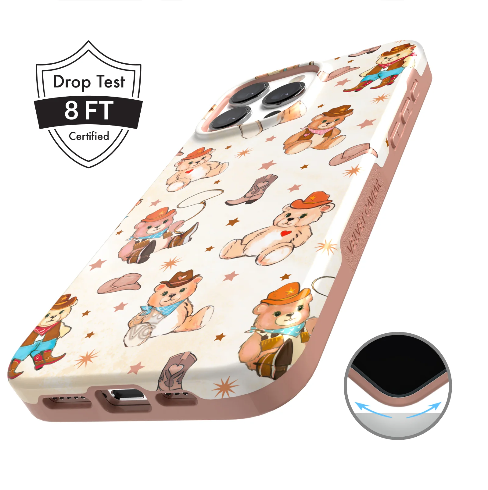 Cowboy Teddy iPhone Case - Image 89