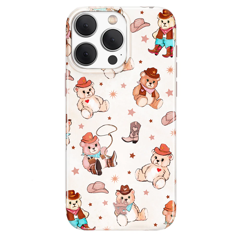 Cowboy Teddy iPhone Case - Image 91