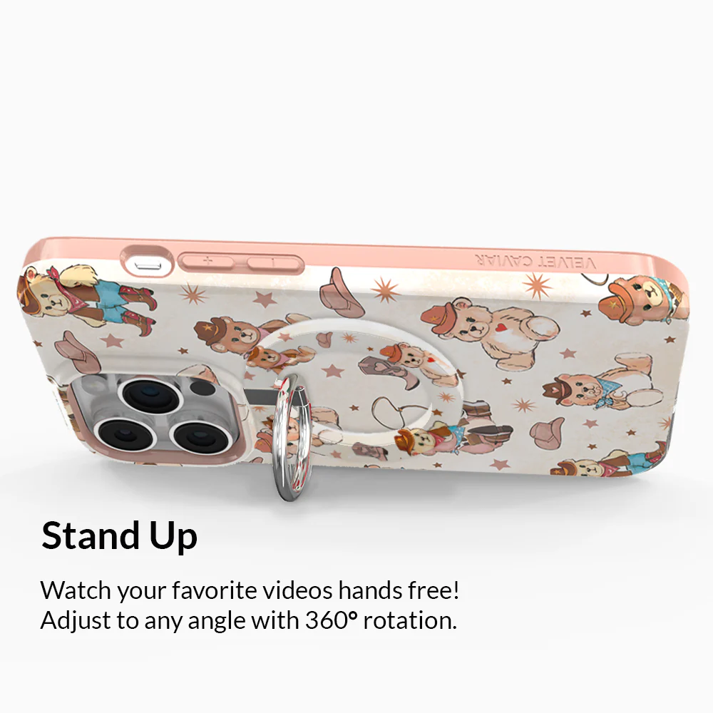 Cowboy Teddy MagSafe Grip Ring - Image 4