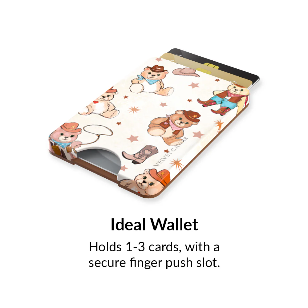 Cowboy Teddy MagSafe Wallet - Image 3