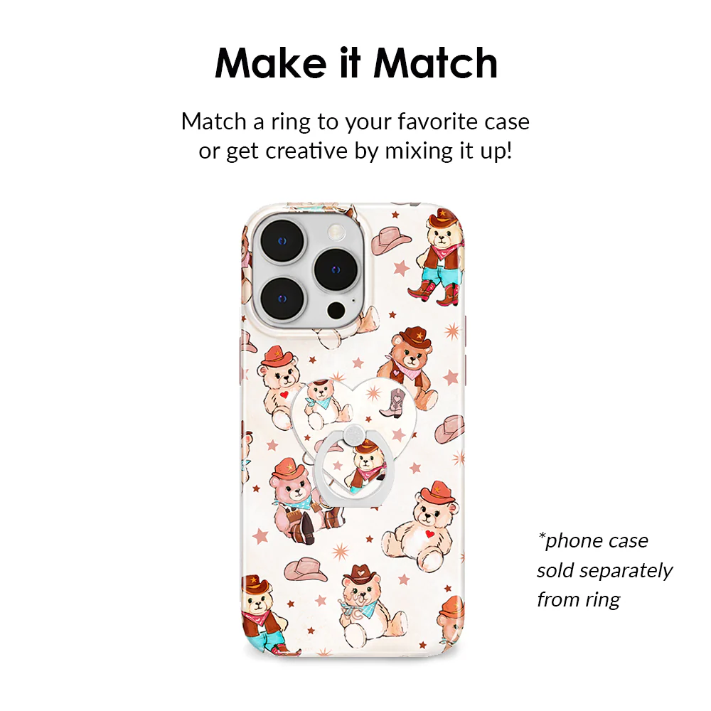 Cowboy Teddy Phone Ring - Image 3